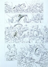 Milan Jovanovic - La Couronne de France : De Philippe Auguste à Philippe le Bel Pl35 - Planche originale