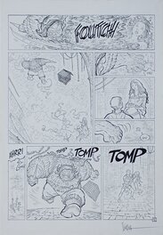 Bruno Maïorana - Garulfo Tome 6 Pl32 - Planche originale