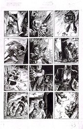 Olivier Thomas - Sans pitié - Planche originale