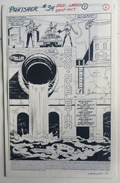 Bill Reinhold - Punisher #34, pag.1 - Comic Strip