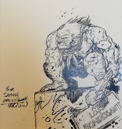 Didier Tarquin - Codex Lanfeust Odyssey - Illustration originale