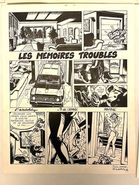 Dragan De Lazare - Rubine - Les mémoires troubles - Planche originale