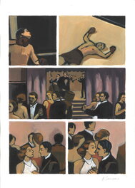 Aude Samama - Aude Samama - A l'ombre de la gloire p. 99 - Planche originale