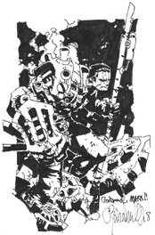 Chris Bachalo - Cole Blaquesmith - Illustration originale