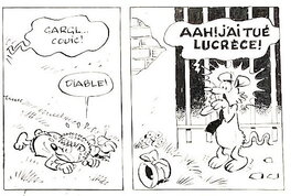 Mort de Lucrèce en hors champs