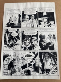 William Vance - Vance GIRAUD MARSHAL BLUEBERRY SUPERBE PLANCHE - Comic Strip