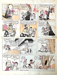 Martial - LA FLEUR MERVEILLEUSE - Planche originale