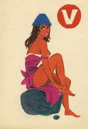 Georges Pichard - V magazine - Original Illustration