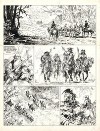 Grzegorz Rosinski - Thorgal - Les Archers - Planche originale