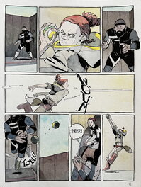 Merwan - Planche Mécanique Céleste - Planche originale