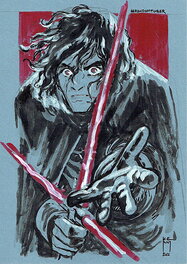 Kenny Ruiz - Randomtober - Kylo Ren (Star Wars) - Illustration originale