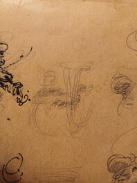 Esquisse joueur de tuba