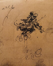 Esquisse joueur de tuba