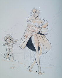 Félix Meynet - Mirabelle - Œuvre originale