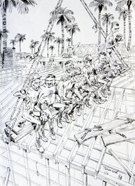 Julien Solé - Nudies – Page D’intro – Fluide Glacial – Julien Solé - Planche originale