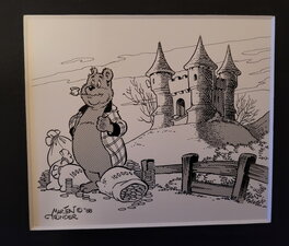 Marten Toonder - Ob Bommel reclame Concordia - Original Illustration