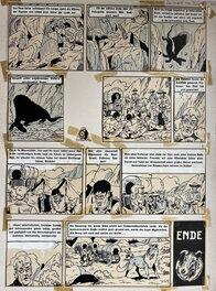 Karel Verschuere - Bessy 8 De angst van Bessy - eindplaat - Planche originale