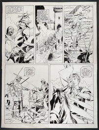 Planche originale - 1993 - Jehanne La Pucelle