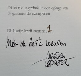 Goedkeuring Marten Toonder Goedkeuring Marten Toonder