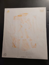 Achterzijde tekening