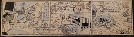 Marten Toonder - Tom Poes Atoomtrillingen 1946 - Planche originale