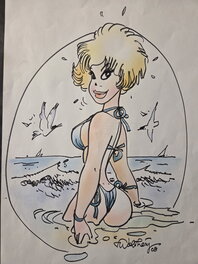 François Walthéry - Illustration originale  de Walthery - Illustration originale