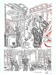Zelba - Le grand incident - Planche originale