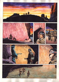 Enrique Breccia - (Les Adeventures de) Tex - Snakeman - Planche originale