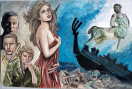 Ersel - MEDEE   couleur directe - Illustration originale