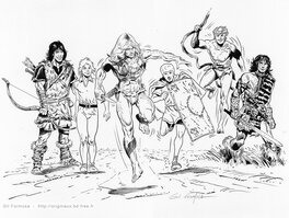 Gil Formosa - RAHAN et Cie - Planche originale