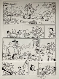 Paul Geerts - De Preutse Prinses - Planche originale