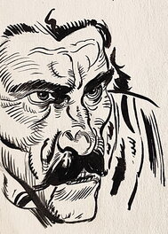 Jean Giraud - Case PREPARATOIRE CHIHUAHUA PEARL - Planche originale