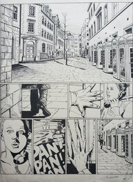 Viviane Nicaise - 6 JOURS ET MOURIR   T1 TEA TIME - Planche originale