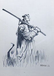 Peter Bergting - Peter Bergting Hellboy - Original Illustration