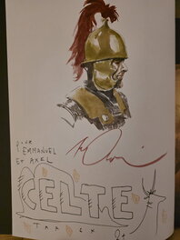 Vincent Pompetti - La guerre des Gaules - Illustration originale