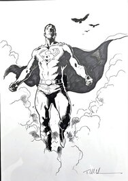 Trevor Hairsine - Superman par Trevor Hairsine - Original Illustration