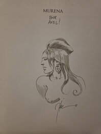 Théo - Murena - Illustration originale