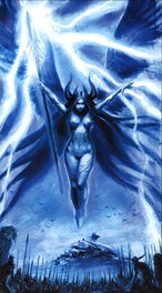 Sébastien Grenier - Goddess Morrigan - Planche originale