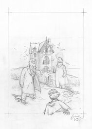 Frank Le Gall - Théodore Poussin - Un passager porté disparu - Planche originale