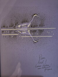 Grégoire Carle - Le lierre et l'Araignée - Original Illustration