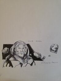 Christophe Quet - Travis - Illustration originale