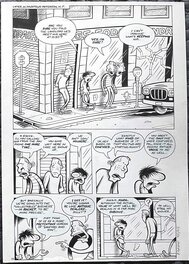 Peter Bagge - Peter Bagge - HATE page - Planche originale