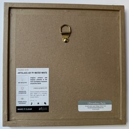 Verso du cadre