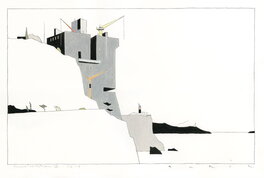 François Avril - Kunstruktion 9 - Original Illustration