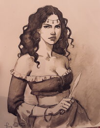 Luigi Critone - Critone, illustration Mejaï, 2025. - Illustration originale