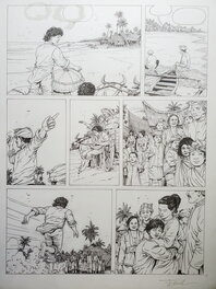 Ersel - UNE EPOPEE FRANCAISE   T1 INDOCHINE - Planche originale