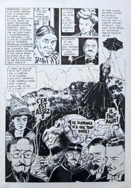 Chantal Montellier - Montellier, Julie Bristol#1, La fosse aux serpents, planche n°81, 1990. - Planche originale