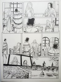 Luca Raimondo - LE KABBALISTE DE PRAGUE - Planche originale