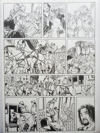 Luca Raimondo - Le KABBALISTE DE PRAGUE    T2 - Planche originale