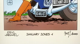 Signé : ERIC HEUVEL, numéroté 705/1000